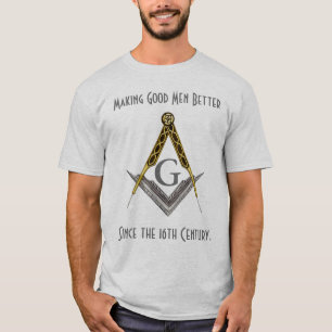 Camiseta Cuadrado y compás con todo el ojo que ve