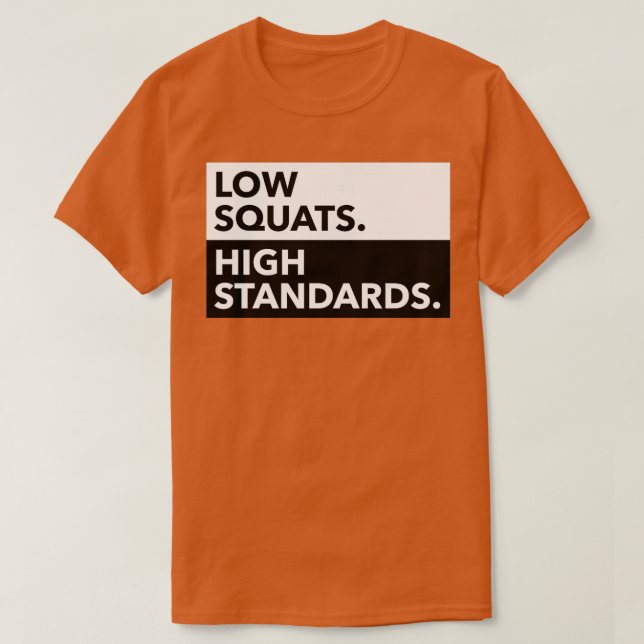 CAMISETA CUADRADOS BAJOS NORMAS ALTAS 1 (Diseño del anverso)