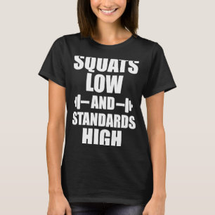 Camiseta Cuadrados de bajo nivel de ajuste de entrenamiento