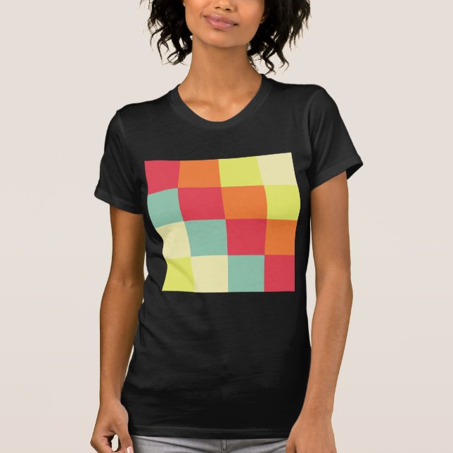 Camiseta Cuadrados de color (Anverso)