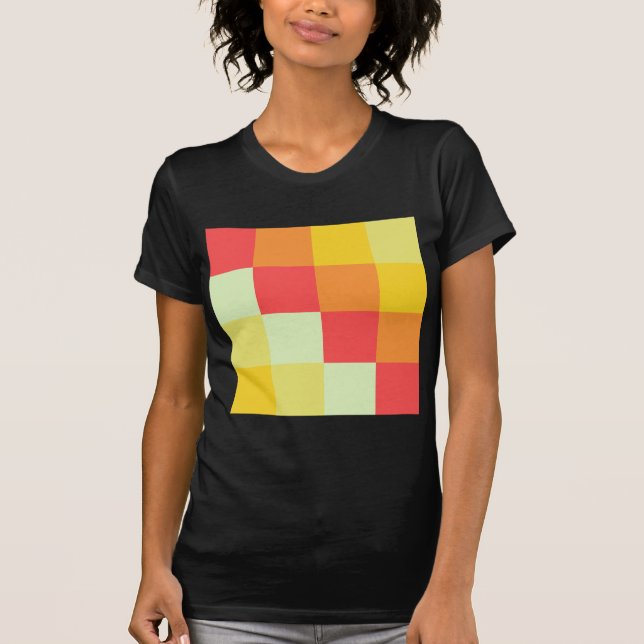 Camiseta Cuadrados de color (Anverso)
