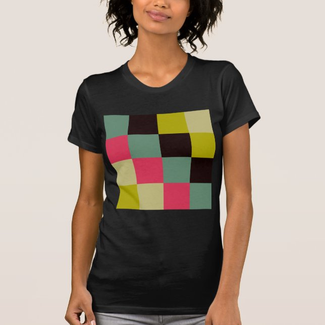 Camiseta Cuadrados de color (Anverso)