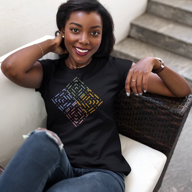 Camiseta Cuadrados de guiones (Subido por el creador)