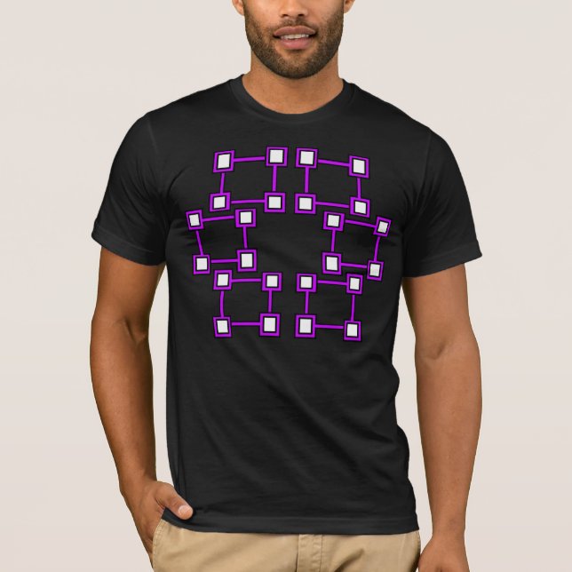 Camiseta Cuadrados del maleficio (Anverso)