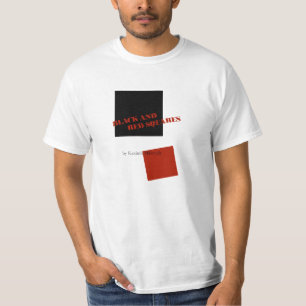 Camiseta Cuadrados negros y rojos de Kazimir Malevich