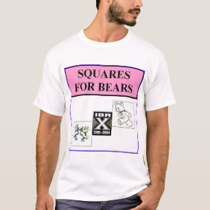 Camiseta cuadrados para los osos