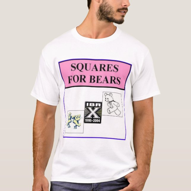 Camiseta cuadrados para los osos (Anverso)