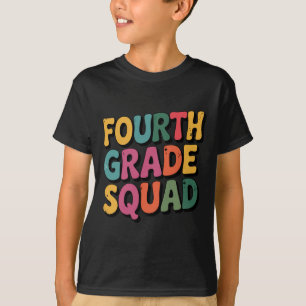 Camiseta Cuadrilla de cuarto grado Equipo de maestros de 4t