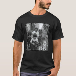 Camiseta Cuadrilla de Gatos Sarcasmo Divertido Gato Meme Am