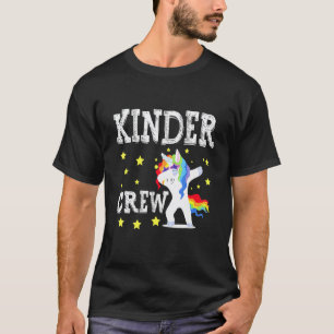Camiseta Cuadrilla de Kinder Diversión Equipo de Kinder Mae