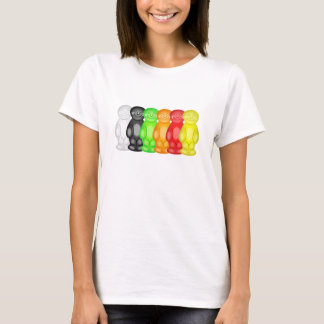 Camiseta Cuadrilla del bebé de la jalea