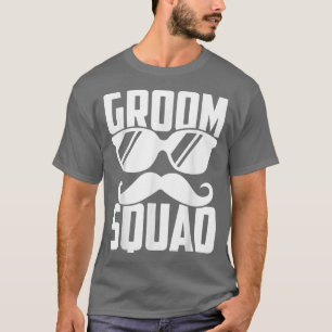 Camiseta Cuadrilla del novio divertida fiesta de boda I Do 