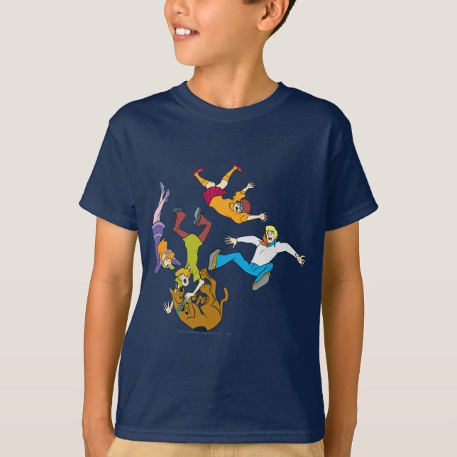 Camiseta Cuadrilla entera 17 Mystery Inc (Anverso)
