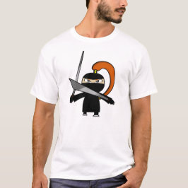 Camiseta Cuadro 3 de Ninja del jengibre - imagen grande