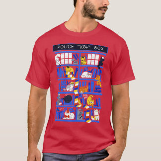 Camiseta Cuadro de biblioteca quién