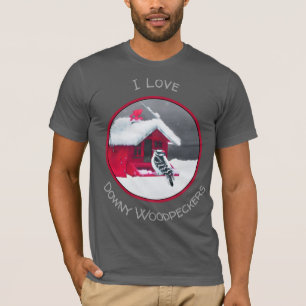 Camiseta Cuadro de Carpintero Pequeño - Arte Original de Av