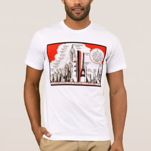 Camiseta Cuadro de comparación de Queen Mary