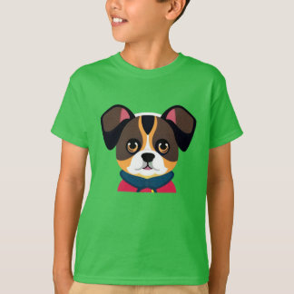 CAMISETA CUADRO DE DOG