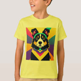 CAMISETA CUADRO DE DOG