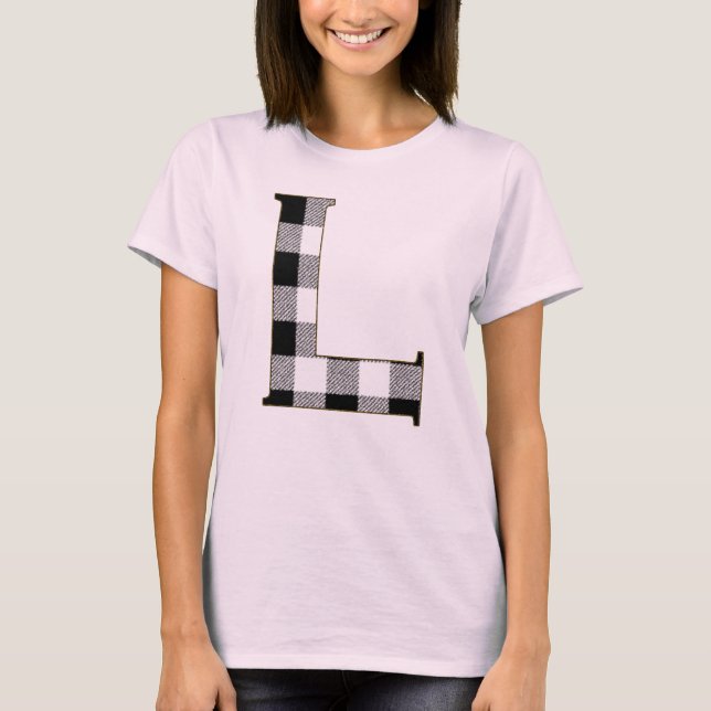 Camiseta Cuadro de Gingham L (Anverso)