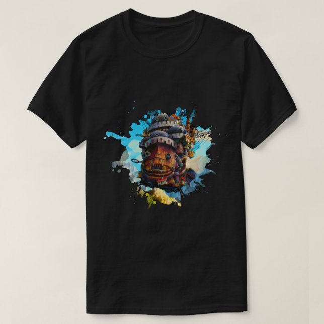 Camiseta Cuadro de Howl_s (Diseño del anverso)
