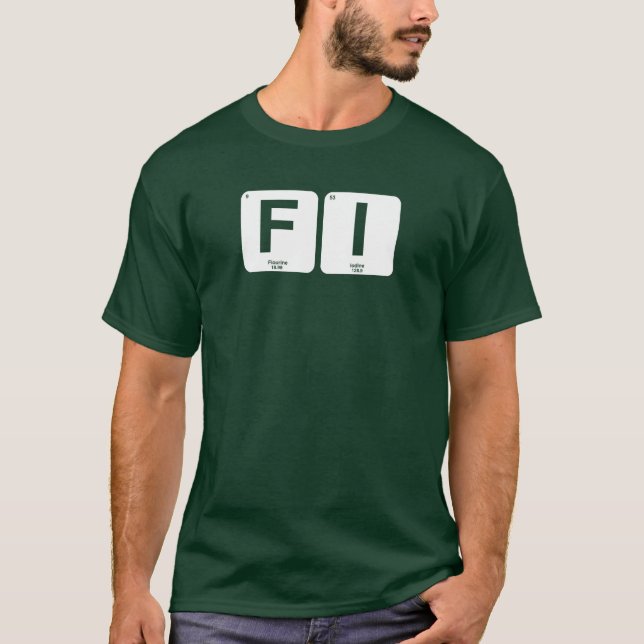 Camiseta Cuadro Periódico de Independencia Financiera (Anverso)