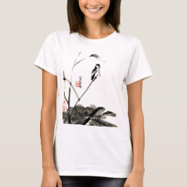 Camiseta Cuadros acuáticos antiguos de China