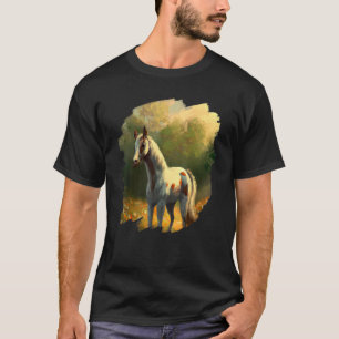 Camiseta Cuadros de caballos Vintage Retro Caballos de equi