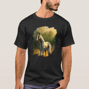 Camiseta Cuadros de caballos Vintage Retro Caballos de equi