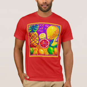 Camiseta Cuadros De Frutas. ¡Hazte con una en Zazzle