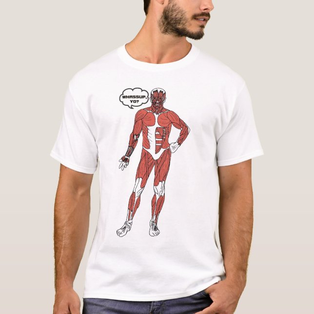 CAMISETA CUADROS DE LADO (Anverso)
