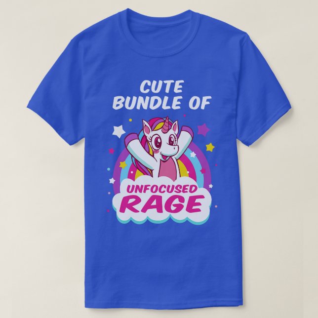 Camiseta Cuadros De Rage II No Centrado (Diseño del anverso)