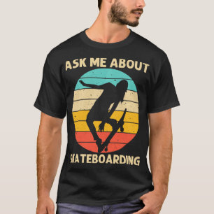 Camiseta Cuadros De Skateboarding Art Para Hombres Mujeres