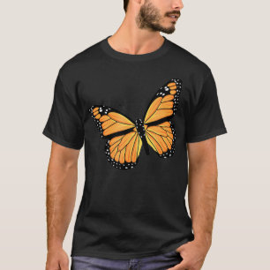 Camiseta Cuadros Monarca Mariposa Hombres Mujeres Mantequil