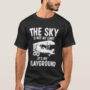 Camiseta Cuadros Piloto De Arte Para Hombres Femeninas Airp