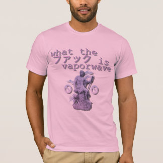 Camiseta cuál el MAC_OSX es vaporwave