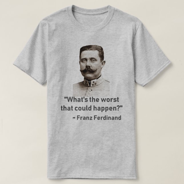 Camiseta cuál es el peor… (Diseño del anverso)