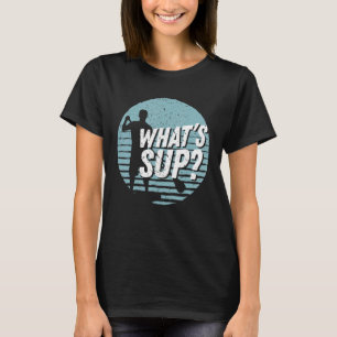 Camiseta ¿Cuál es el respaldo de la plataforma Guay Sup Sup
