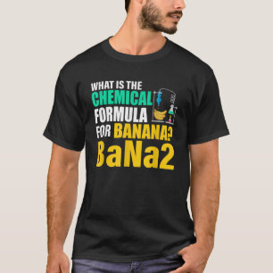 Camiseta ¿Cuál es la fórmula química para el quema de pláta