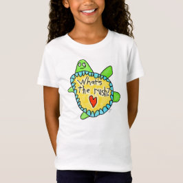Camiseta "¿Cuál es la prisa?" Tortuga