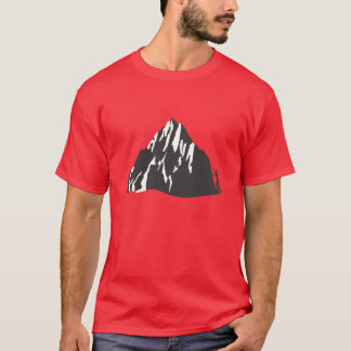 Camiseta Cuál es su gráfico delantero y trasero de Everest