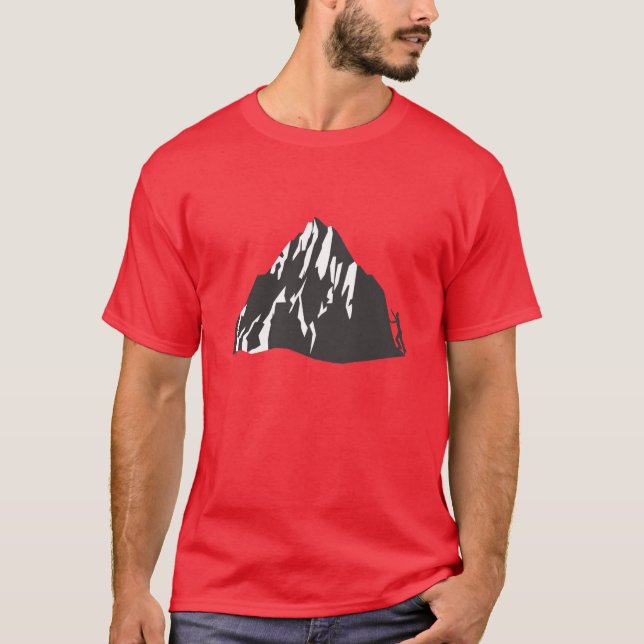 Camiseta Cuál es su gráfico delantero y trasero de Everest (Anverso)