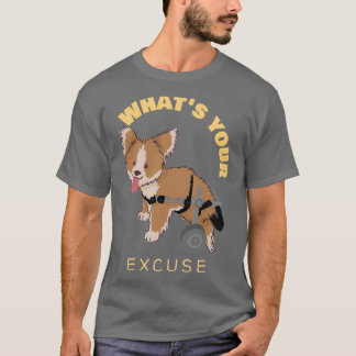 Camiseta Cuál es tu excusa para no viajar