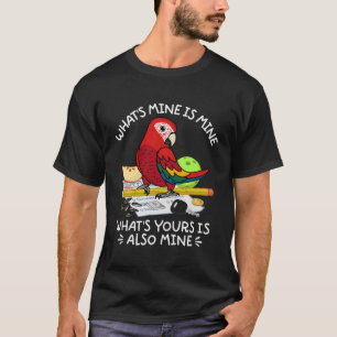 Camiseta ¿Cuál es tu loro mío?
