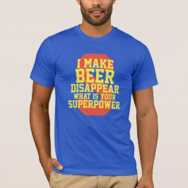 Camiseta ¿Cuál es tu Personalizado gracioso de Superpower?