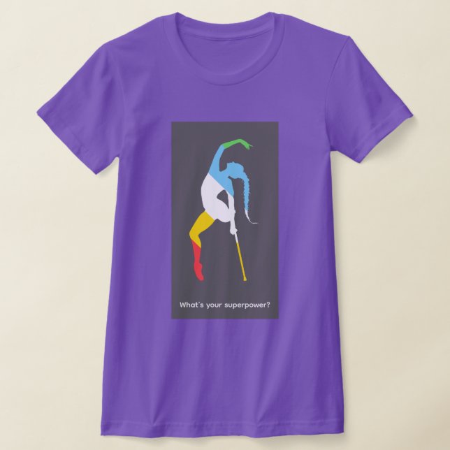 Camiseta ¿Cuál es tu superpoder? Mes del Orgullo de la Disc (Distribución)