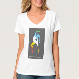 Camiseta ¿Cuál es tu superpoder? Mes del Orgullo de la Disc