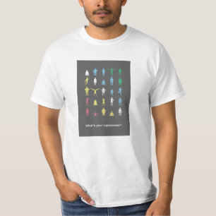 Camiseta ¿Cuál es tu superpoder? Mes del Orgullo de la Disc