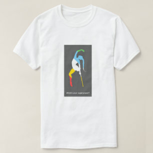 Camiseta ¿Cuál es tu superpoder? Mes del Orgullo de la Disc