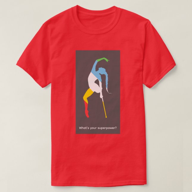 Camiseta ¿Cuál es tu superpoder? Mes del Orgullo de la Disc (Diseño del anverso)